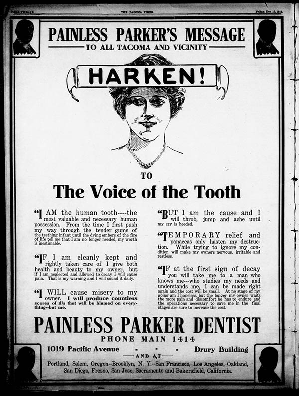 Old Dental Advertising